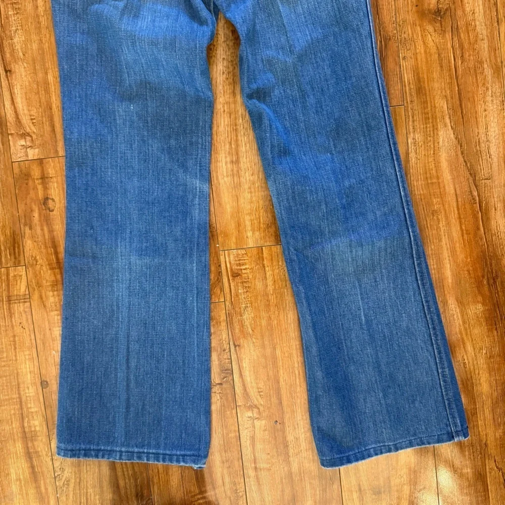 WRANGLER Womens Vintage Classic Blue Bootcut Western Jeans Size 4 - Picture 13 of 13